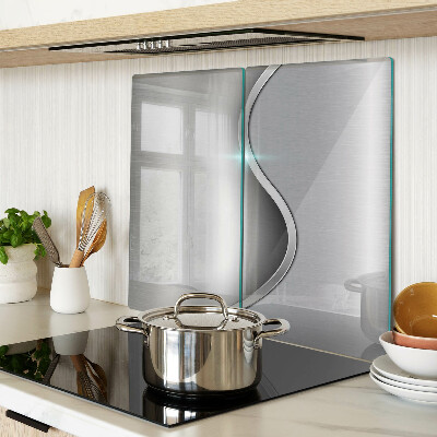 Glasschneidebrett Modernes Design mit Welle