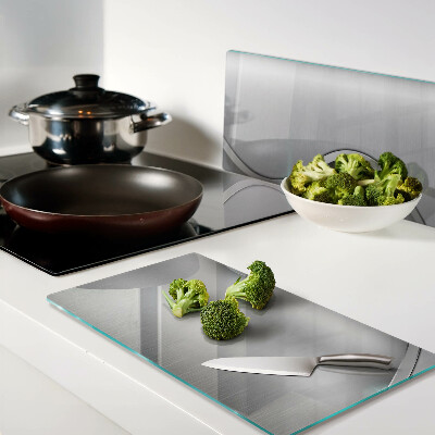 Glasschneidebrett Modernes Design mit Welle