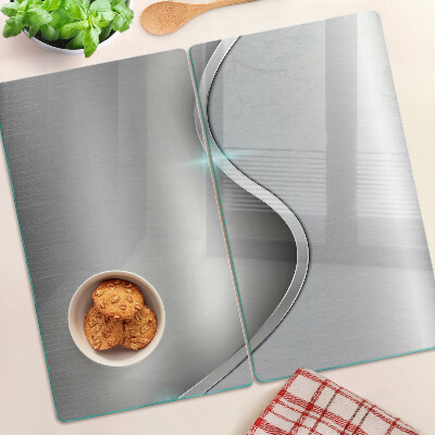 Glasschneidebrett Modernes Design mit Welle