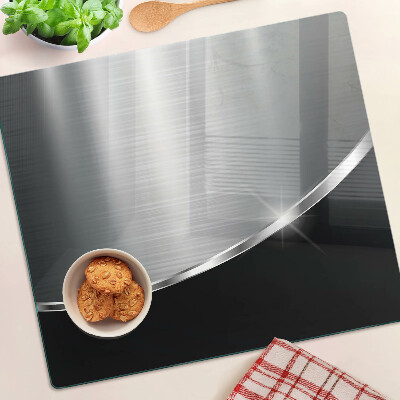 Schneidebrett glas Metallischer Glanz mit Reflexen