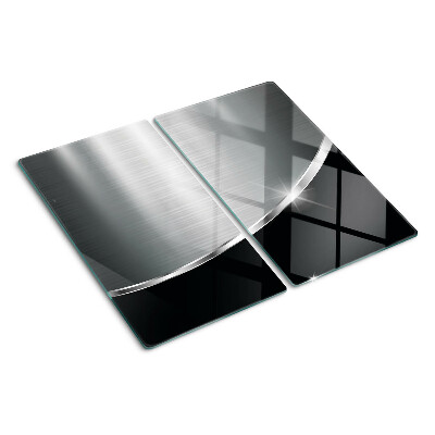 Schneidebrett glas Metallischer Glanz mit Reflexen
