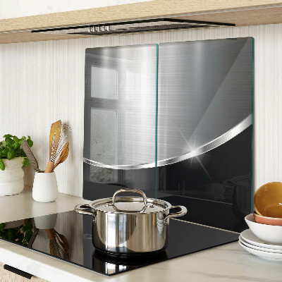 Schneidebrett glas Metallischer Glanz mit Reflexen