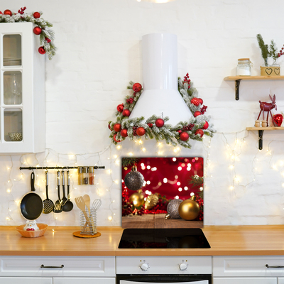 Glas Ceranfeldabdeckung Weihnachtsbaumkugeln Weihnachtsschmuck