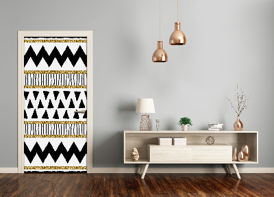 Selbstklebendes wandbild an der wand Ethnischer hintergrund