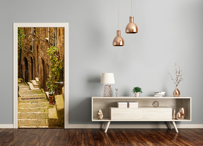 Selbstklebendes wandbild an der wand Italienische straßen