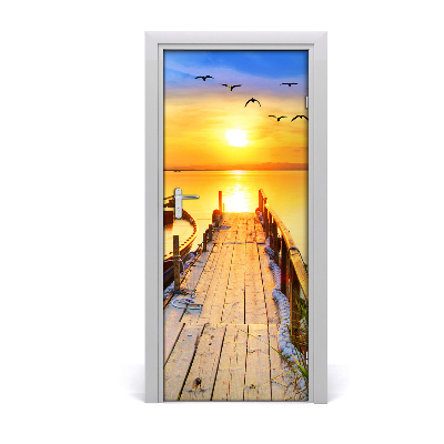 Selbstklebendes wandbild an der wand Landschaften see