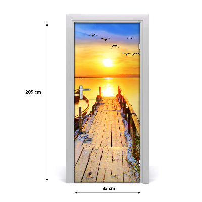 Selbstklebendes wandbild an der wand Landschaften see