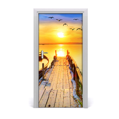Selbstklebendes wandbild an der wand Landschaften see