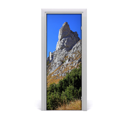 Selbstklebendes wandbild an der wand Kleine giewont tatra