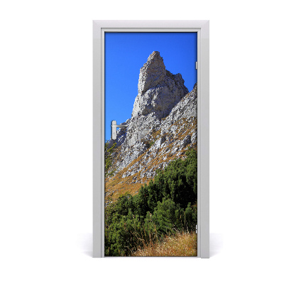 Selbstklebendes wandbild an der wand Kleine giewont tatra
