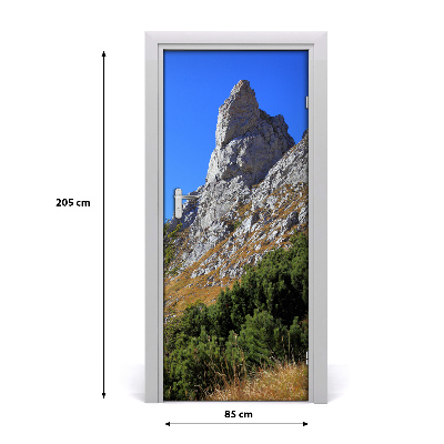 Selbstklebendes wandbild an der wand Kleine giewont tatra