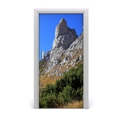 Selbstklebendes wandbild an der wand Kleine giewont tatra