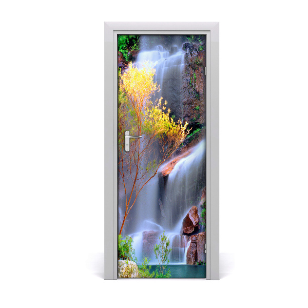 Selbstklebendes wandbild an der wand Landschaft wasserfall