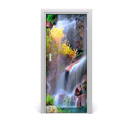 Selbstklebendes wandbild an der wand Landschaft wasserfall