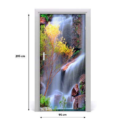 Selbstklebendes wandbild an der wand Landschaft wasserfall