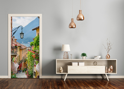 Selbstklebendes wandbild an der wand Italienische straßen