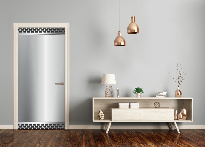 Selbstklebendes wandbild an der wand Metall-hintergrund