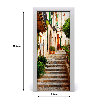 Selbstklebendes wandbild an der wand Straßen in spanien