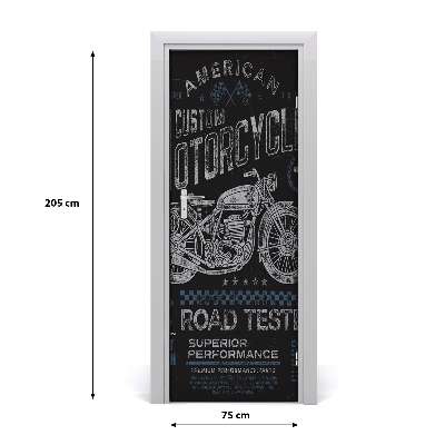 Selbstklebendes wandbild an der wand Auto-