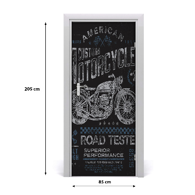 Selbstklebendes wandbild an der wand Auto-