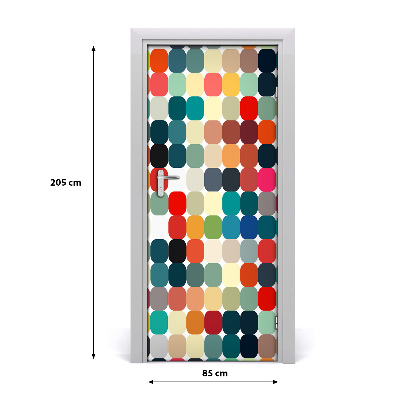 Selbstklebendes wandbild an der wand Geometrischer hintergrund