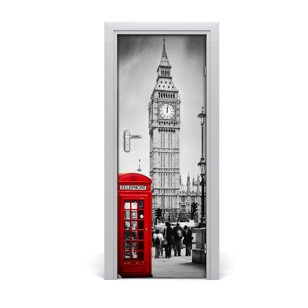 Selbstklebendes wandbild an der wand Big ben, london