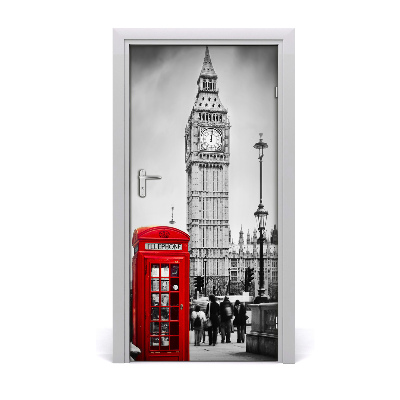 Selbstklebendes wandbild an der wand Big ben, london