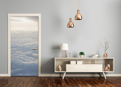 Selbstklebendes wandbild an der wand Flug über den wolken