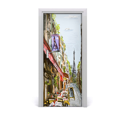 Selbstklebendes wandbild an der wand Eiffelturm