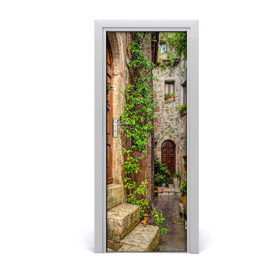 Selbstklebendes wandbild an der wand Italienische straßen
