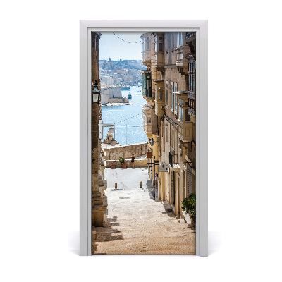 Selbstklebendes wandbild an der wand Straßen in malta