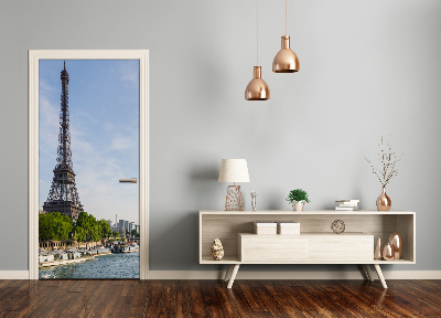 Selbstklebendes wandbild an der wand Eiffelturm