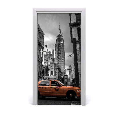 Selbstklebendes wandbild an der wand New york