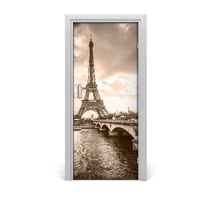 Selbstklebendes wandbild an der wand Eiffelturm