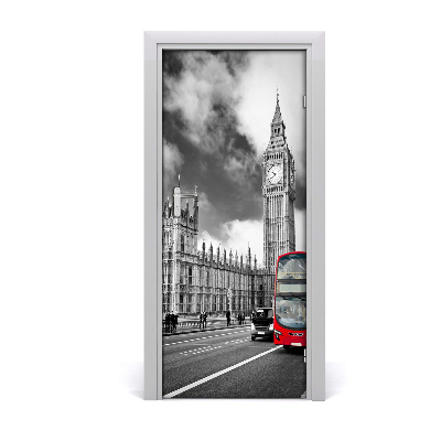 Selbstklebendes wandbild an der wand Big ben, london