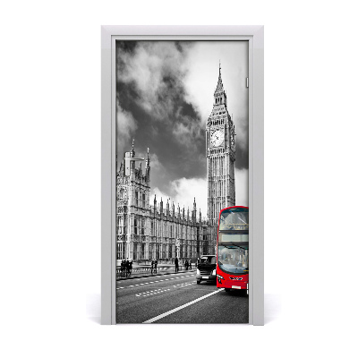 Selbstklebendes wandbild an der wand Big ben, london