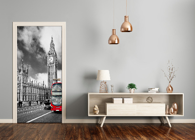 Selbstklebendes wandbild an der wand Big ben, london