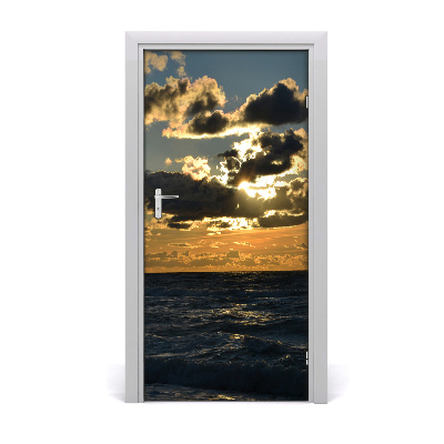 Selbstklebendes wandbild an der wand Sonnenuntergang meer