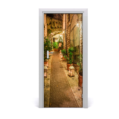 Selbstklebendes wandbild an der wand Umbrien italien