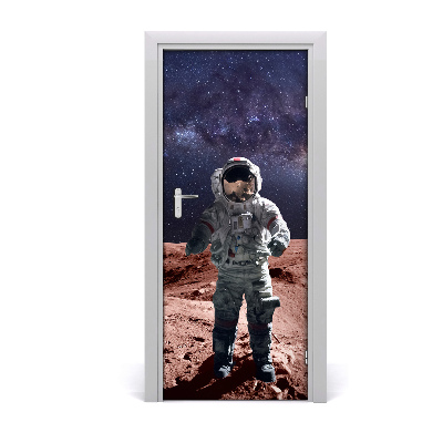 Selbstklebendes wandbild an der wand Astronaut