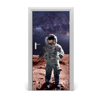 Selbstklebendes wandbild an der wand Astronaut