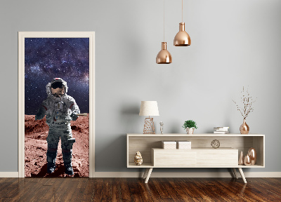 Selbstklebendes wandbild an der wand Astronaut