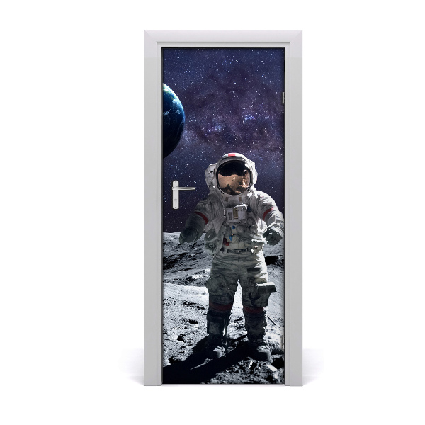Selbstklebendes wandbild an der wand Astronaut
