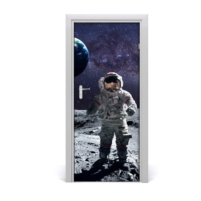 Selbstklebendes wandbild an der wand Astronaut