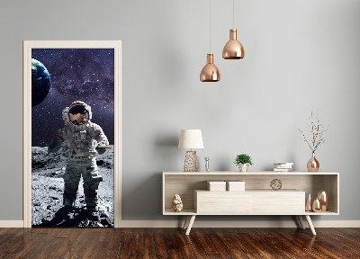 Selbstklebendes wandbild an der wand Astronaut