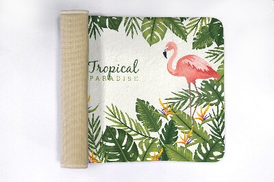 Badezimmer teppich Vögel Flamingos