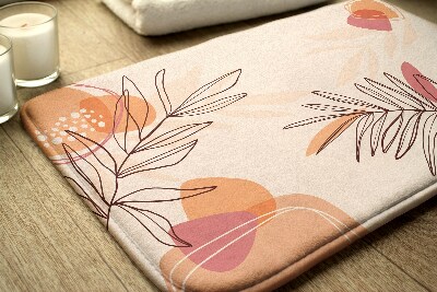 Badezimmer teppich Geometrische Blätter
