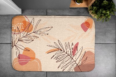 Badezimmer teppich Geometrische Blätter