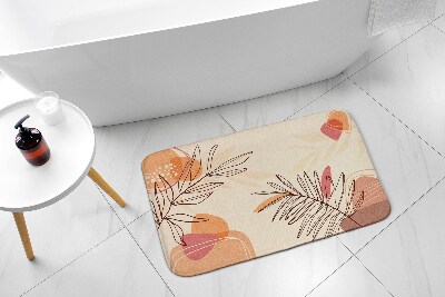 Badezimmer teppich Geometrische Blätter