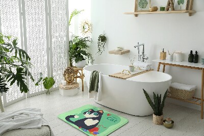 Badezimmer matte Kätzchen